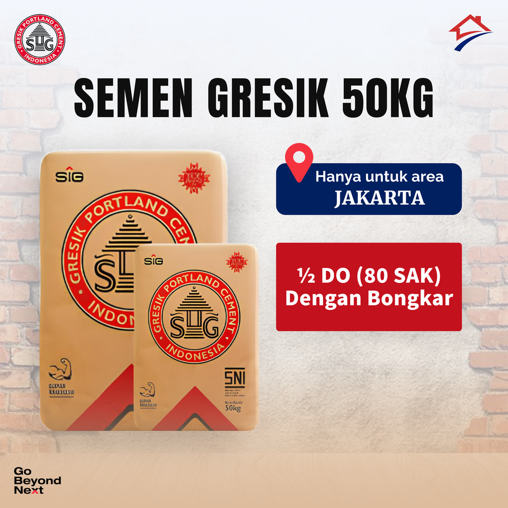 Semen Gresik 50kg Area Jakarta