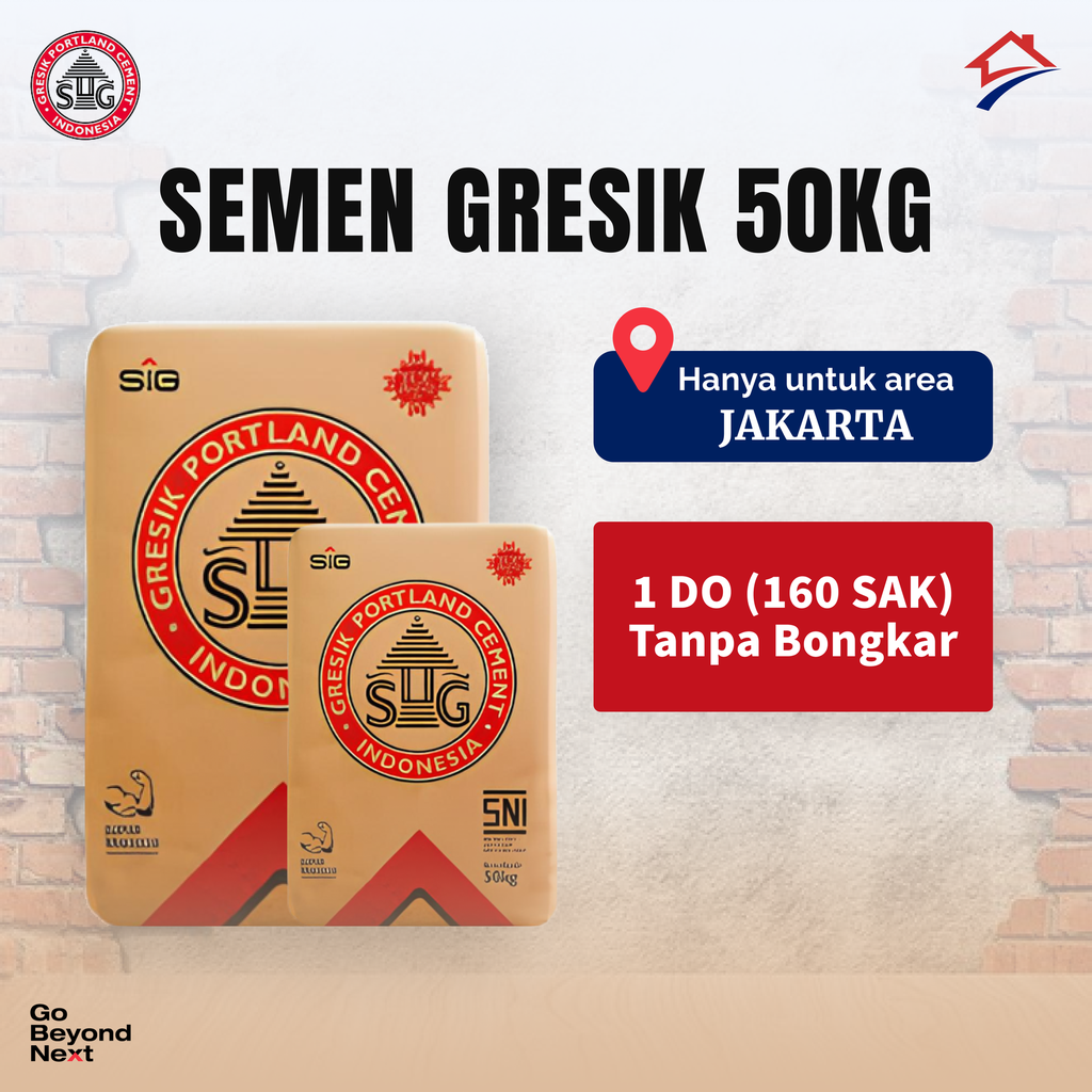 Semen Gresik 50kg Area Jakarta