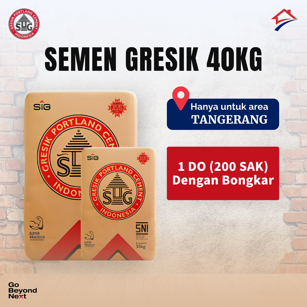 Semen Gresik 40kg Area Tangerang