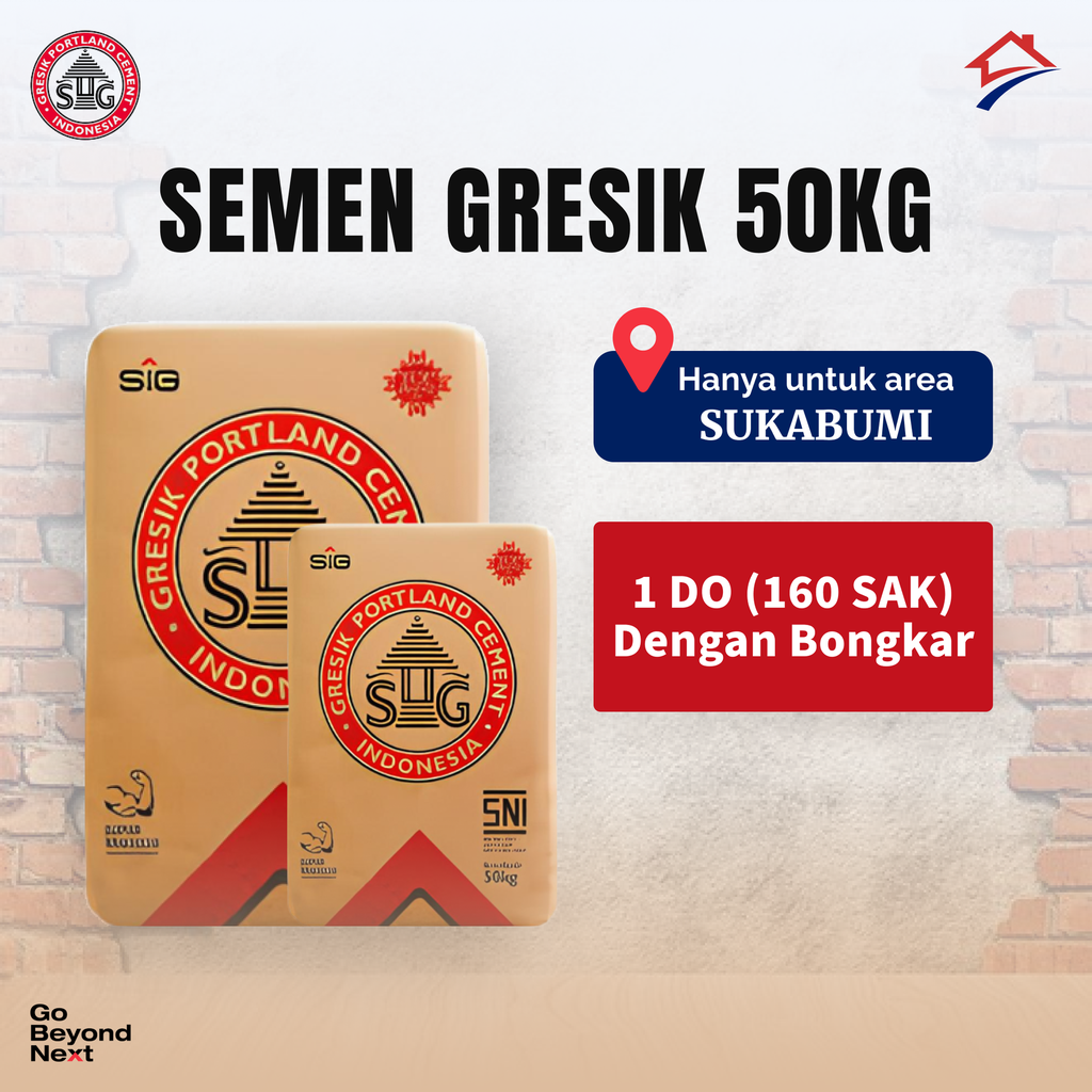 Semen Gresik 50kg Area Sukabumi