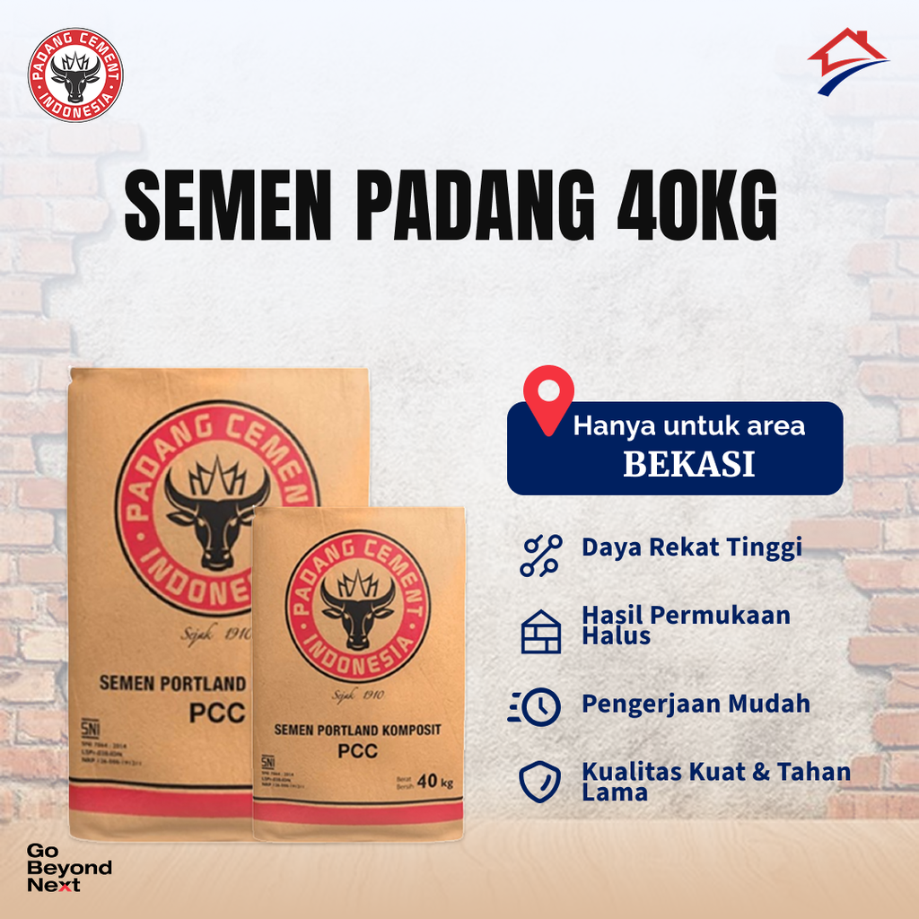 Semen Padang 40kg Area Bekasi