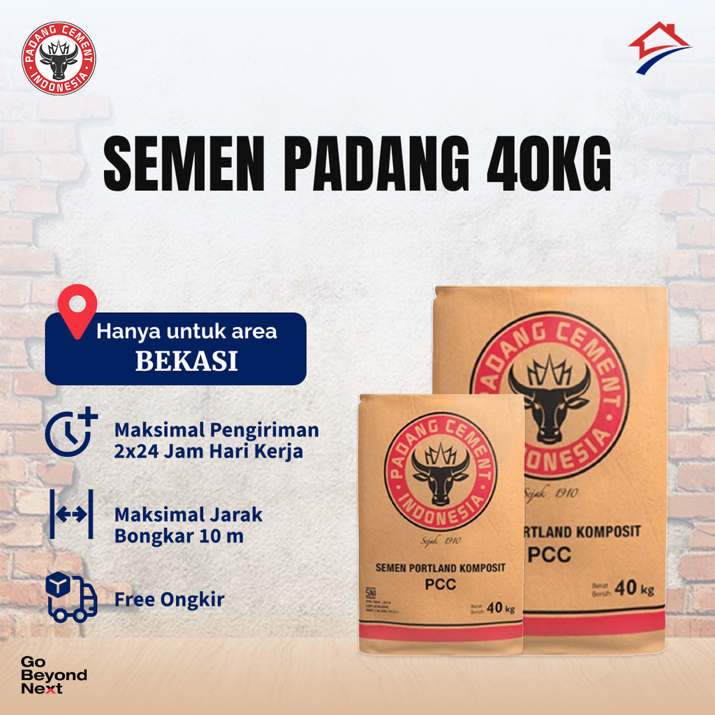 Semen Padang 40kg Area Bekasi