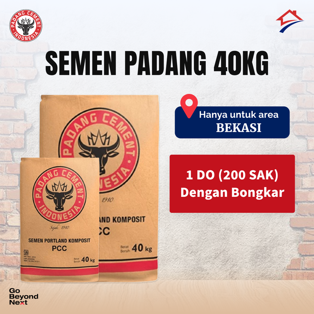 Semen Padang 40kg Area Bekasi