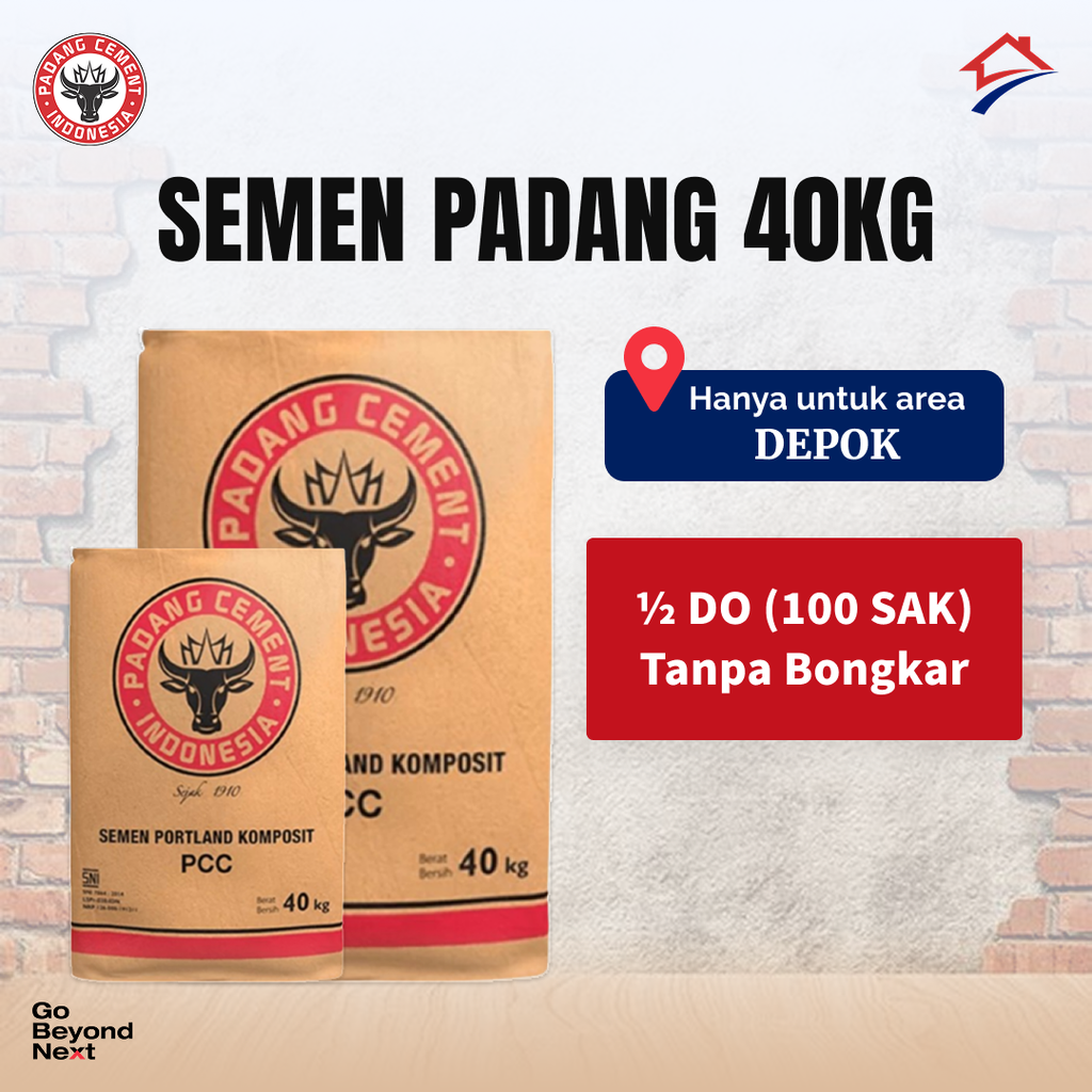 Semen Padang 40kg Area Depok