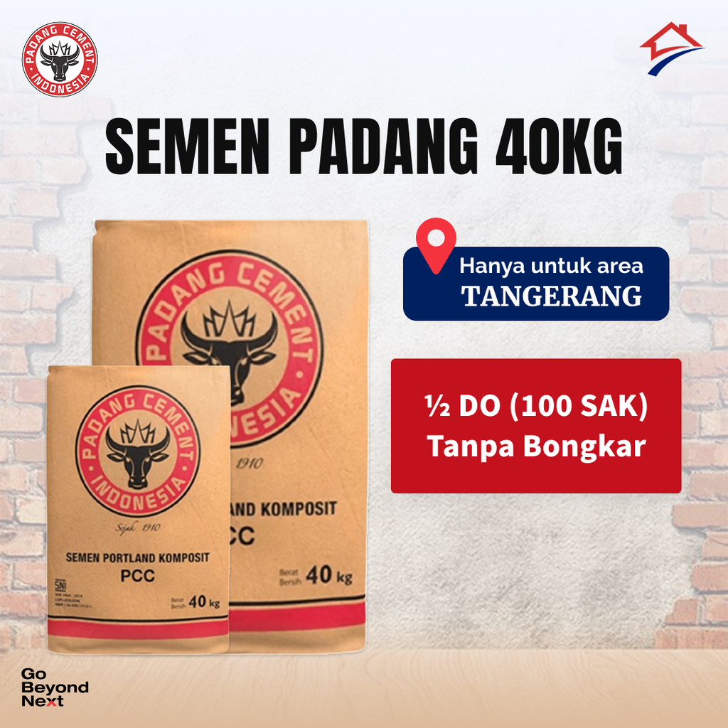 Semen Padang 40kg Area Tangerang
