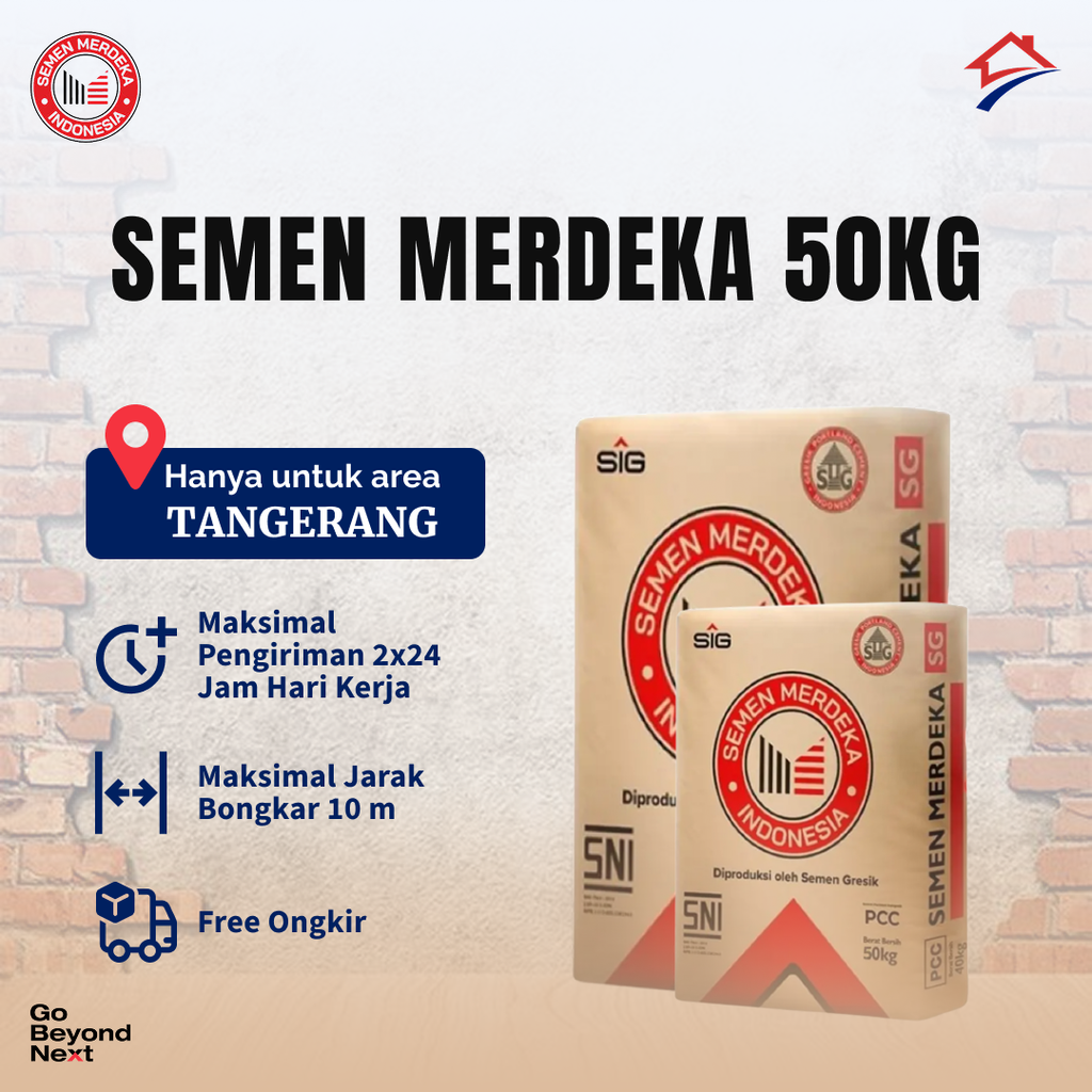 Semen Merdeka 50kg Area Tangerang