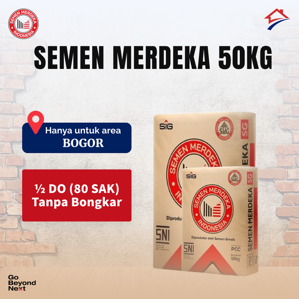 Semen Merdeka 50kg Area Bogor