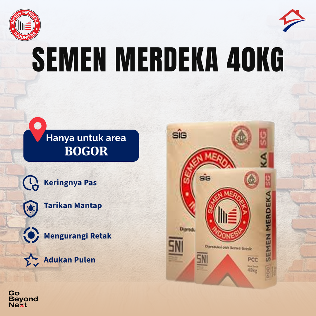 Semen Merdeka 40kg Area Bogor