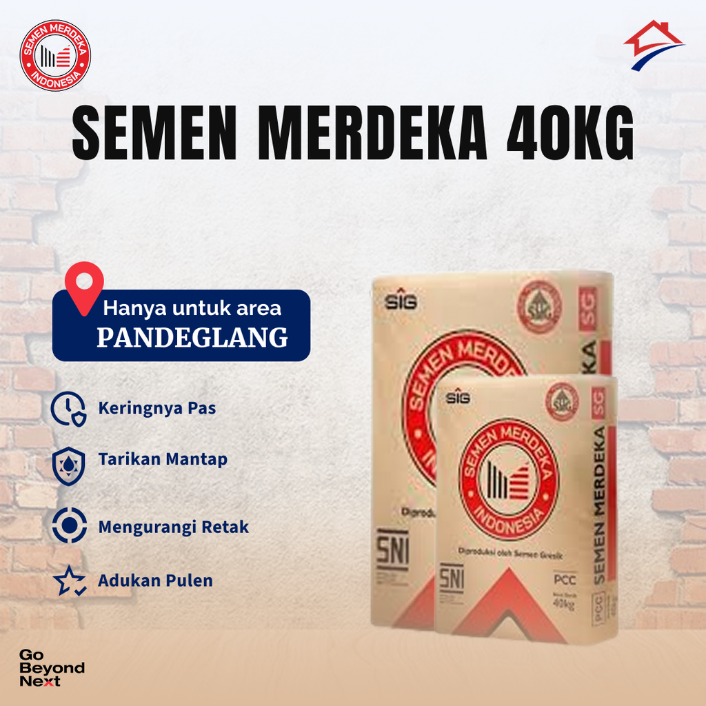 Semen Merdeka 40kg Area Jakarta