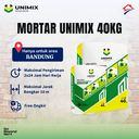 Unimix Semen Mortar Uni-Satu Perekat Bata Ringan 40kg Area Bandung