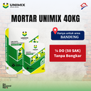Unimix Semen Mortar Uni-Satu Perekat Bata Ringan 40kg Area Bandung