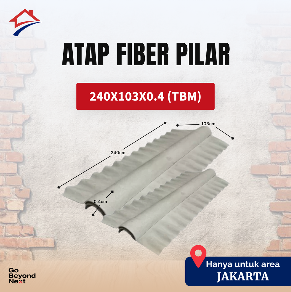 Atap Fiber Pilarmas Area Jakarta