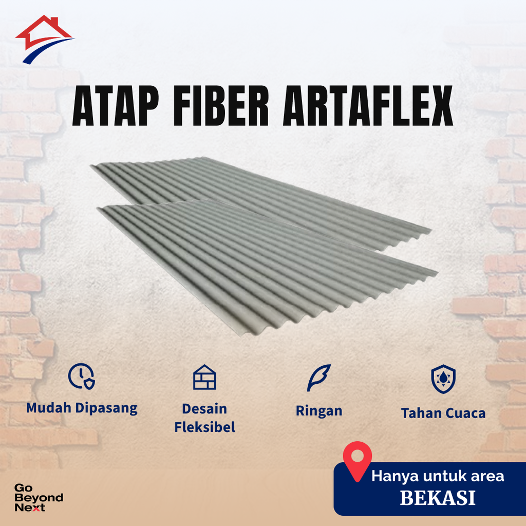 Atap Fiber Artaflex Area Bekasi