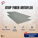 Atap Fiber Artaflex Area Bekasi