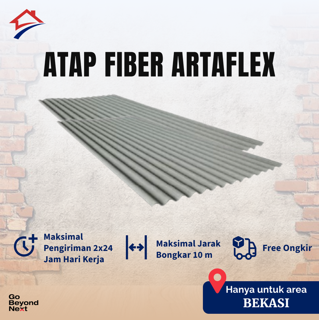 Atap Fiber Artaflex Area Bekasi