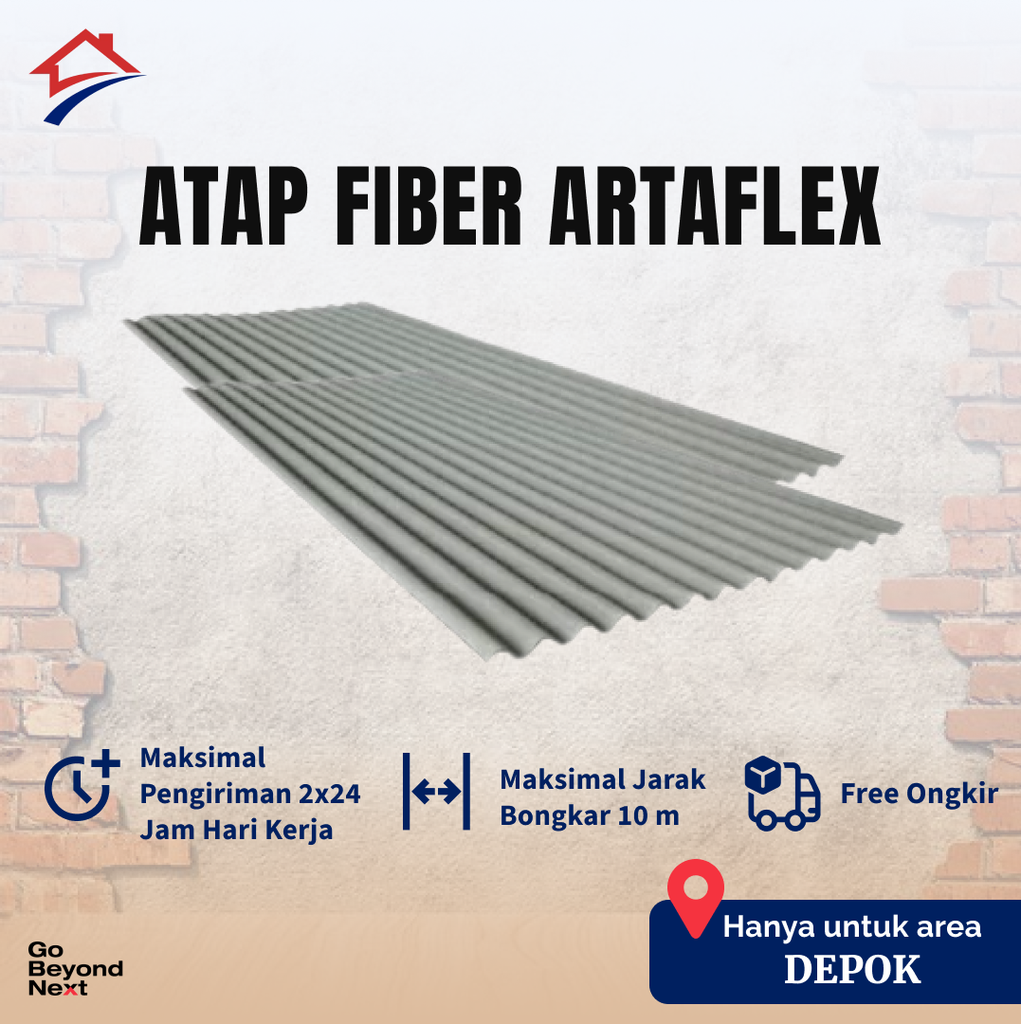 Atap Fiber Artaflex Area Depok