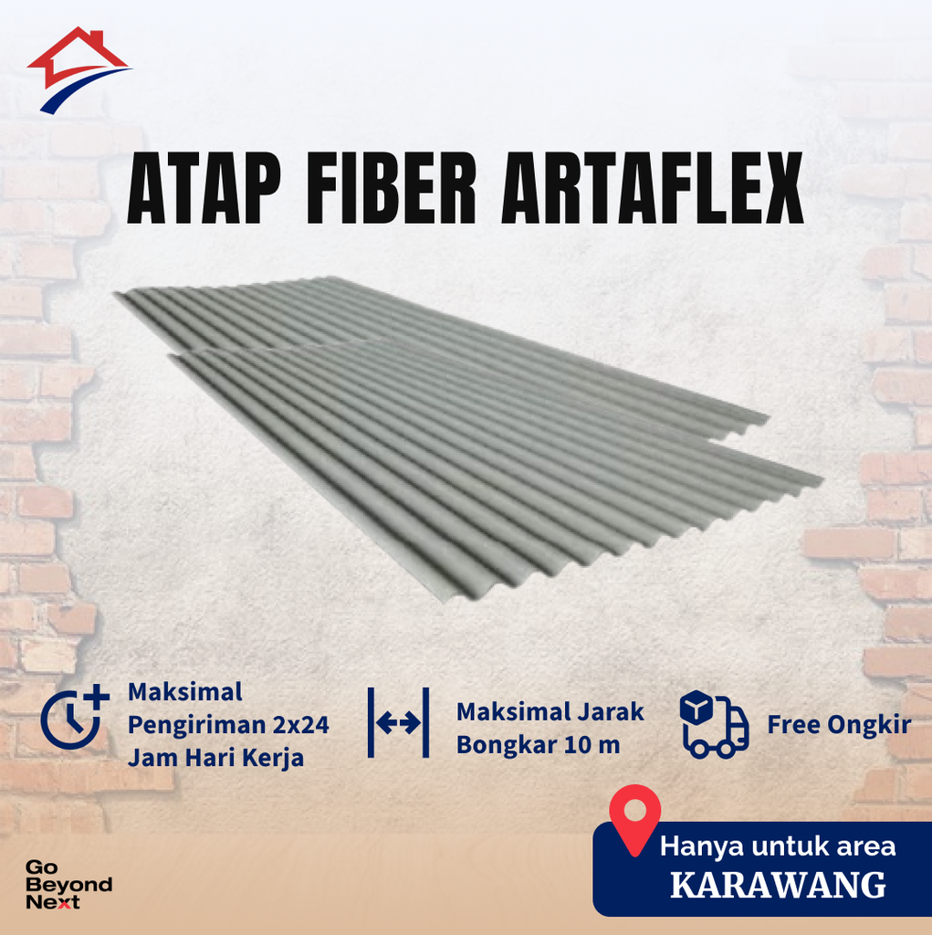 Atap Fiber Artaflex Area Karawang
