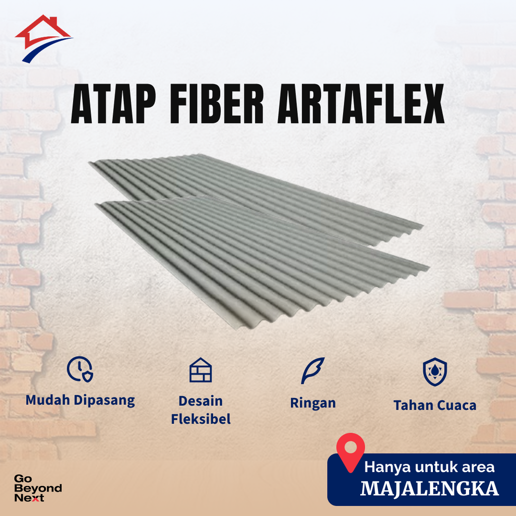 Atap Fiber Artaflex Area Majalengka