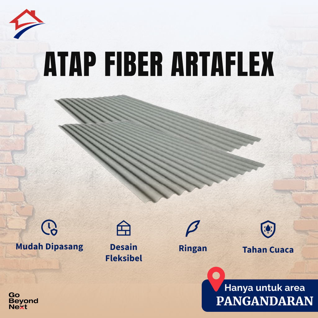 Atap Fiber Artaflex Area Pangandaran