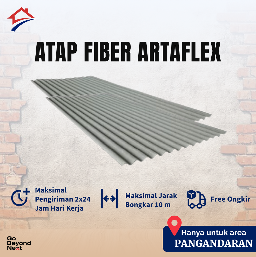 Atap Fiber Artaflex Area Pangandaran