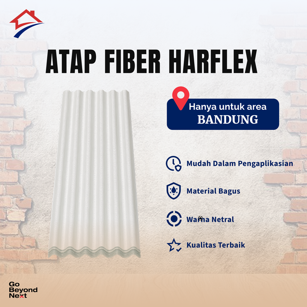 Atap Fiber Harflex Area Bandung
