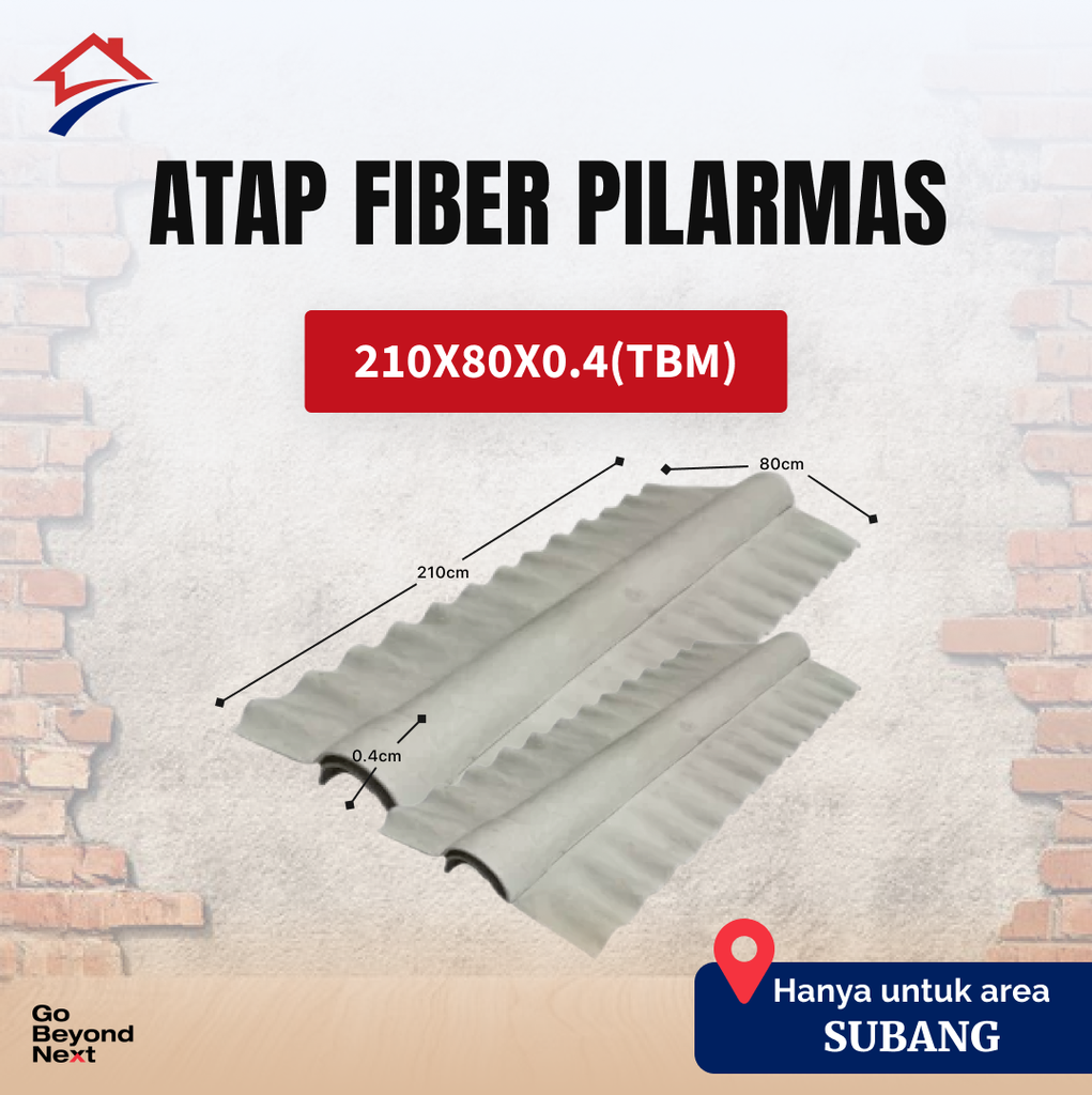 Atap Fiber Pilarmas Area Subang
