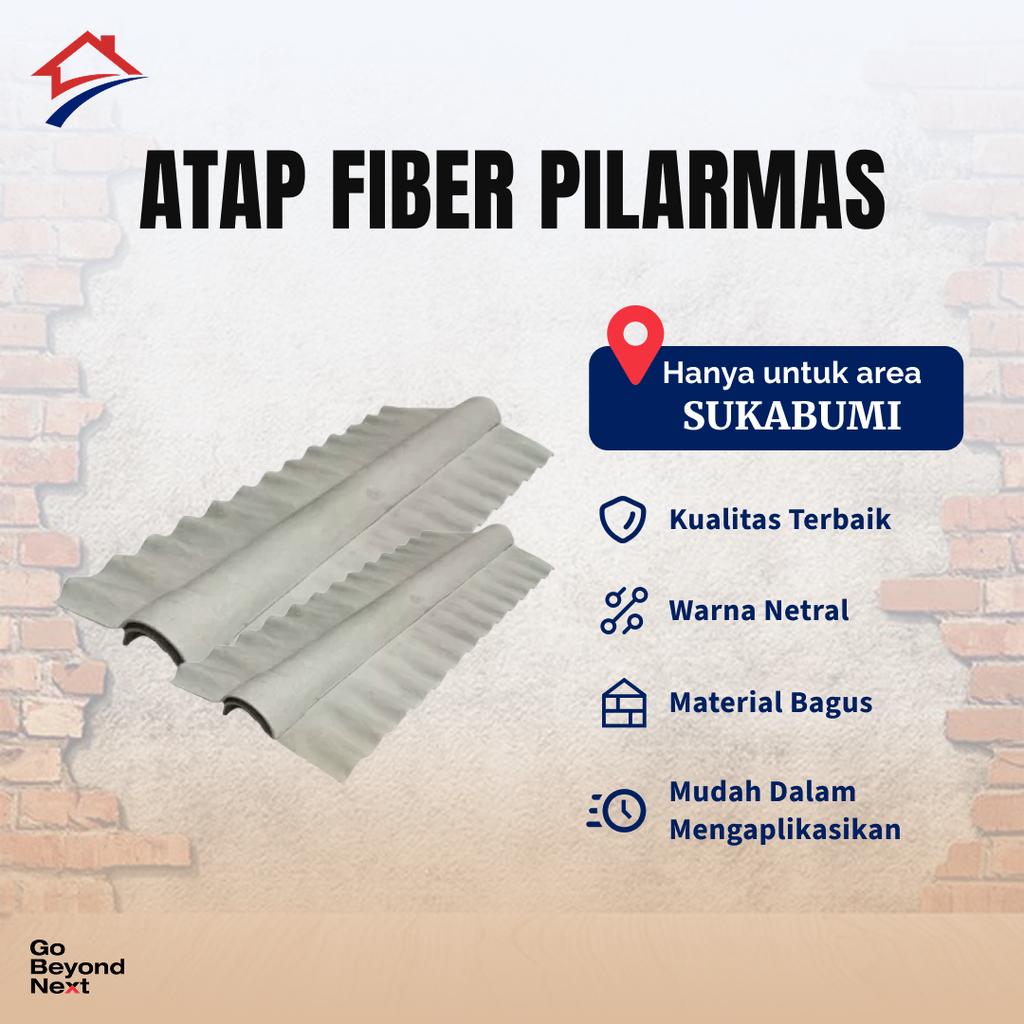 Atap Fiber Pilarmas Area Sukabumi