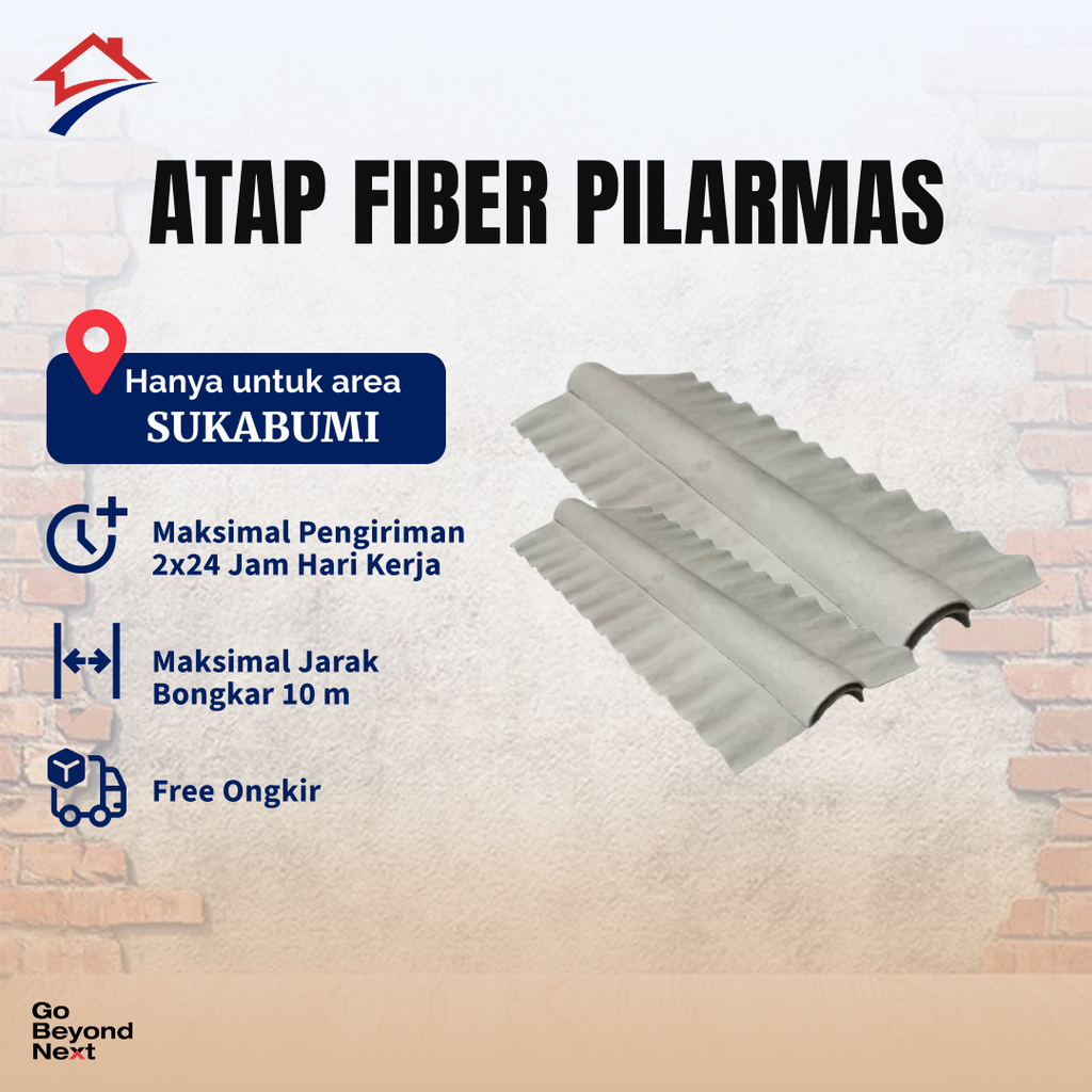 Atap Fiber Pilarmas Area Sukabumi