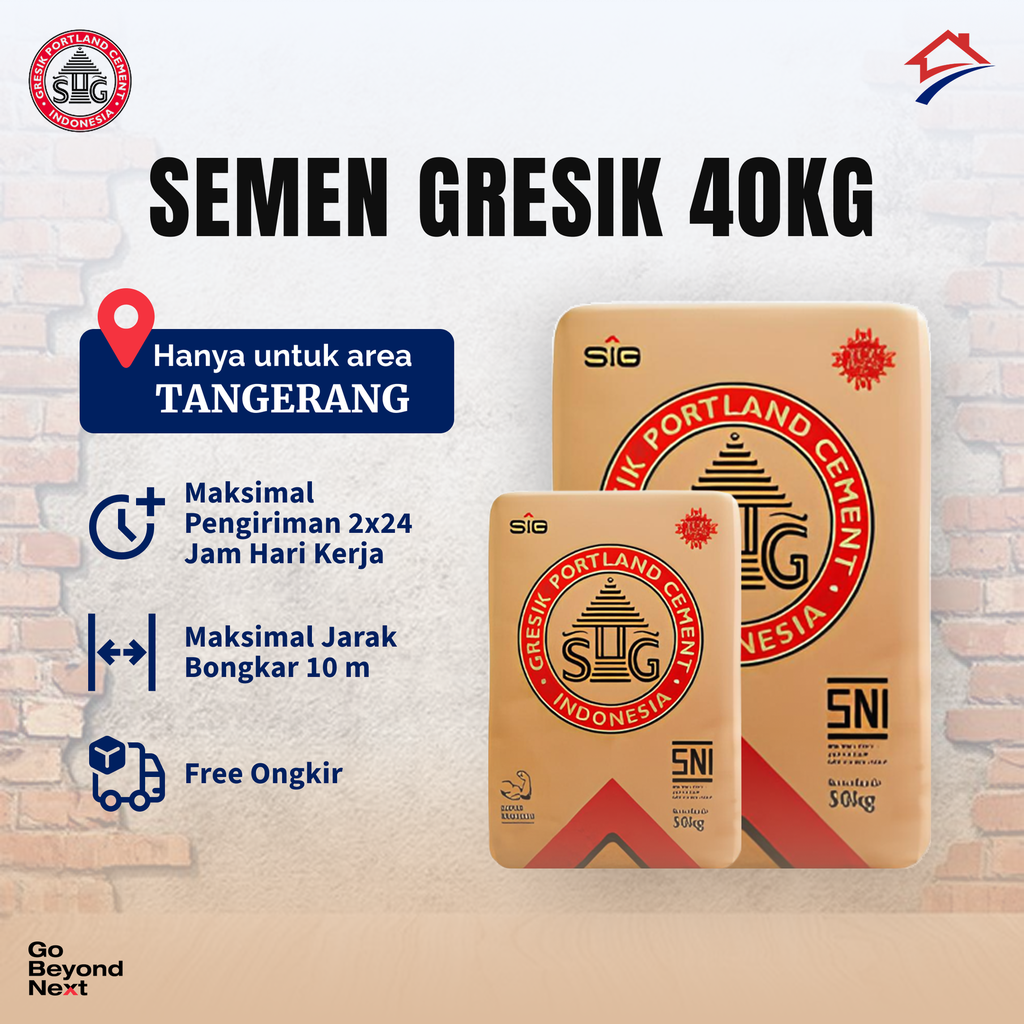 Semen Gresik 40kg Area Jakarta