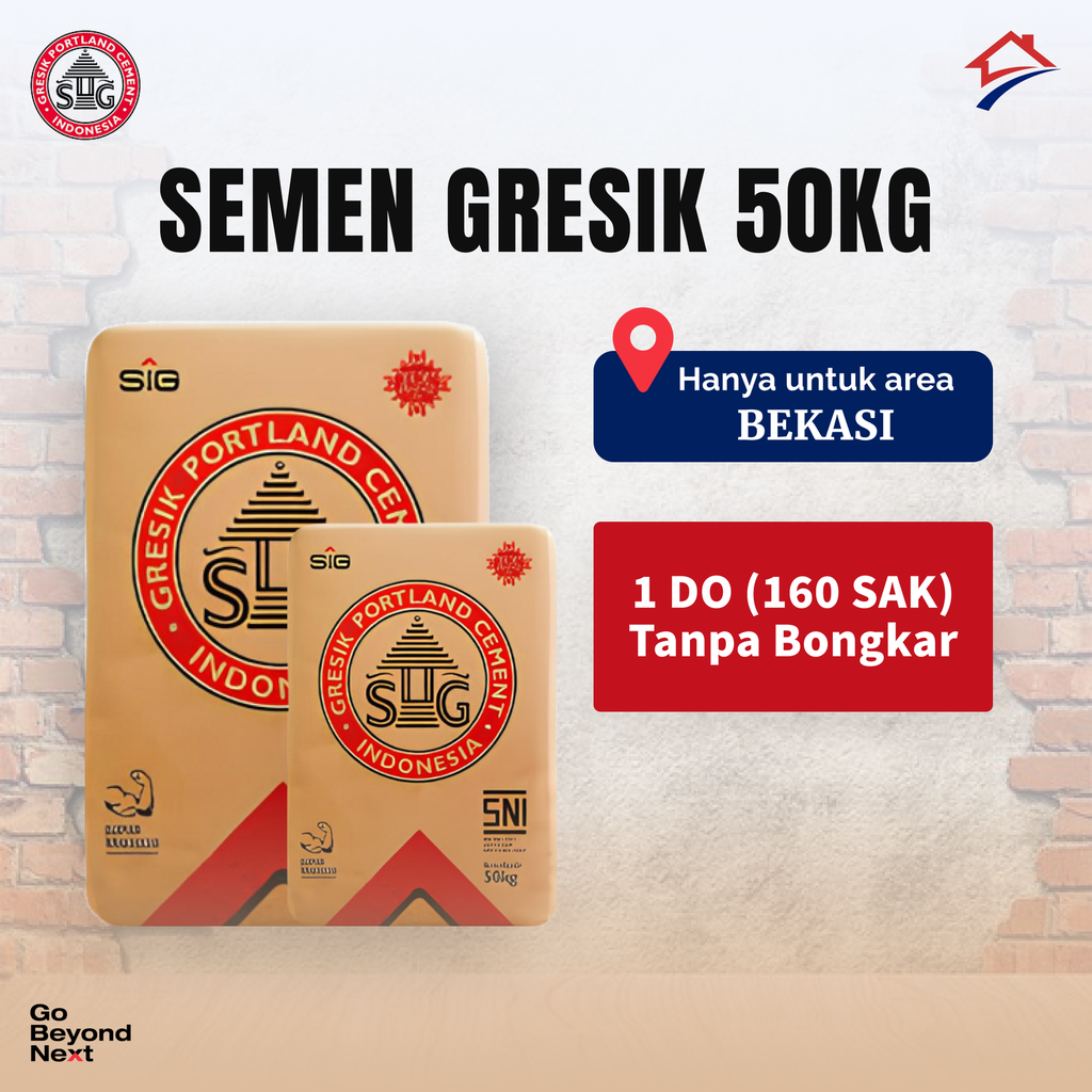 Semen Gresik 40kg Area Jakarta