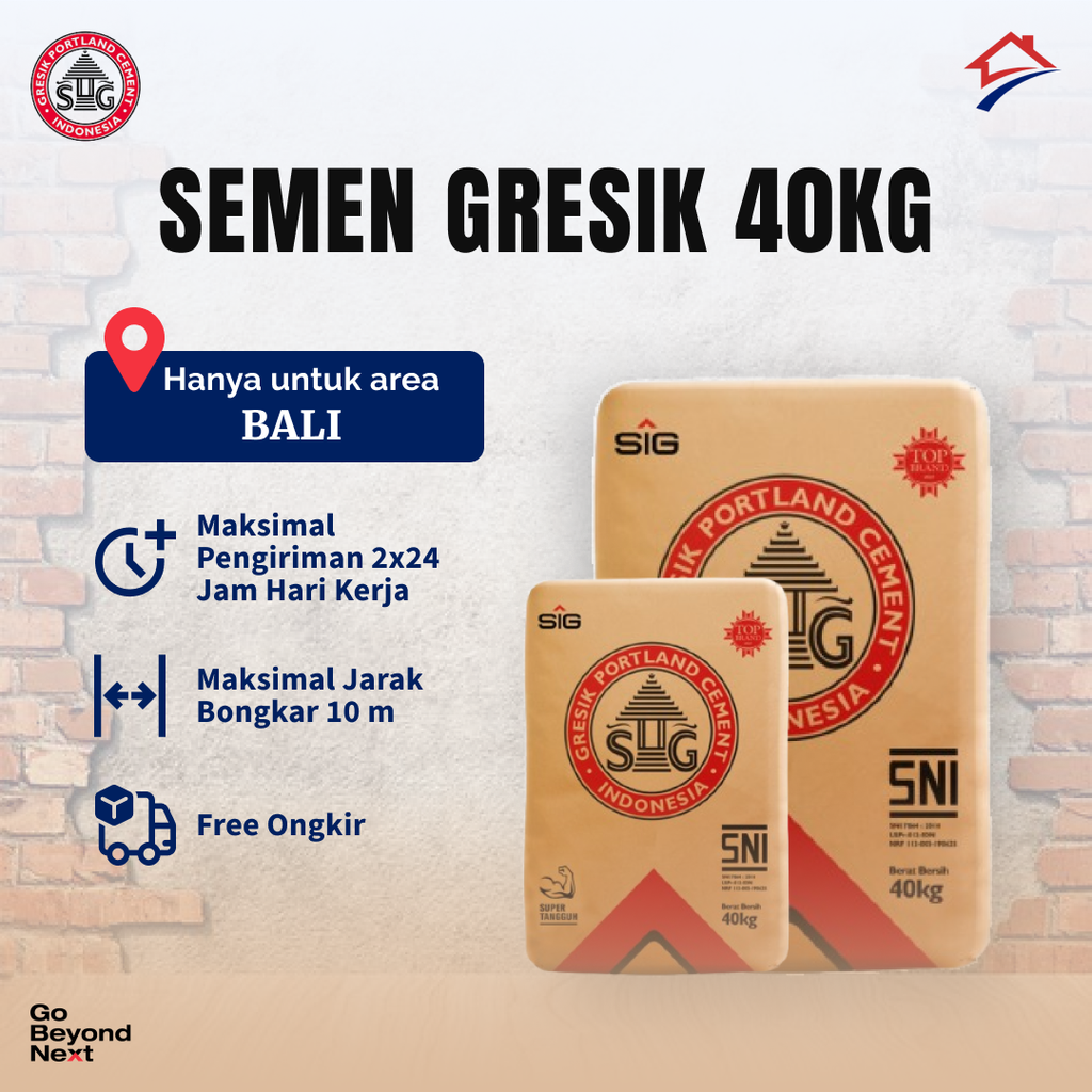 Semen Gresik 40kg Area Jakarta