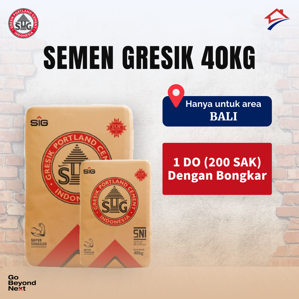 Semen Gresik 40kg Area Jakarta