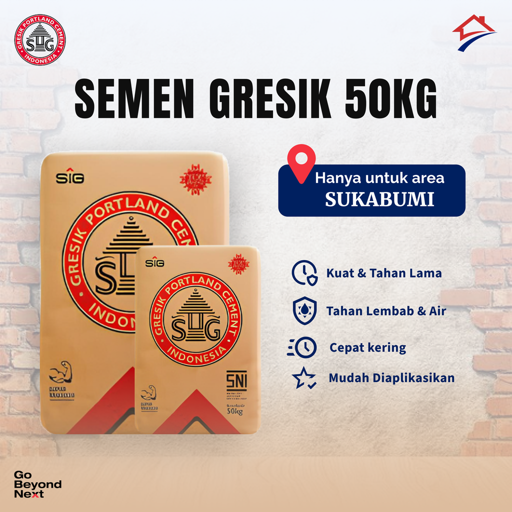 Semen Gresik 40kg Area Jakarta