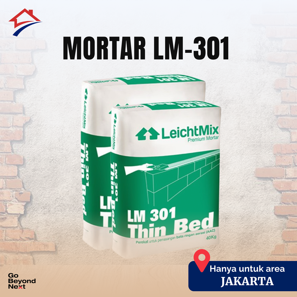 Mortar LeichtMix LM 301 Thin Bed 40kg Area Jakarta