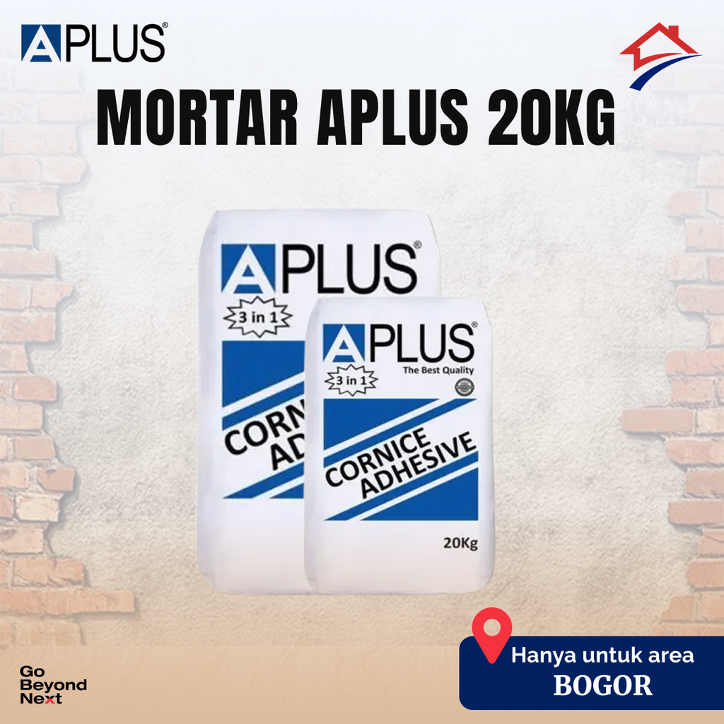 Mortar Aplus Cornice Adhesive 3 in 1 Area Bogor