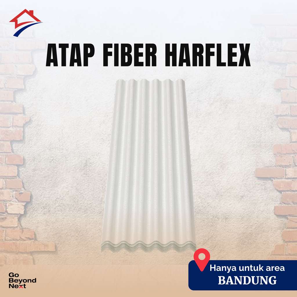 Atap Fiber Harflex Area Bandung