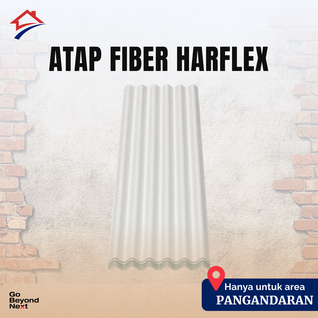 Atap Fiber Harflex Area Pangandaran