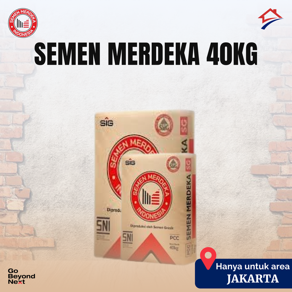 Semen Merdeka 40kg Area Jakarta