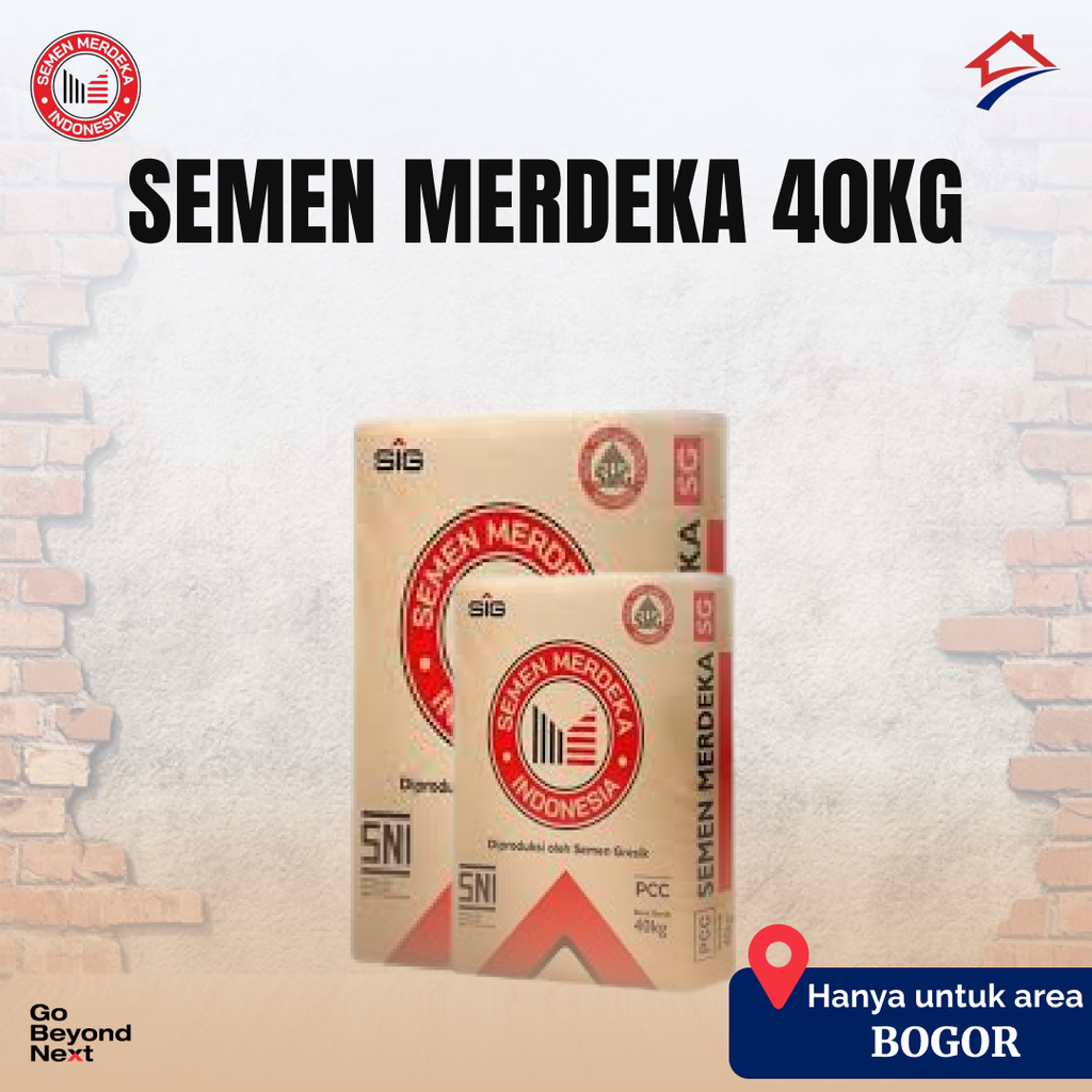 Semen Merdeka 40kg Area Bogor