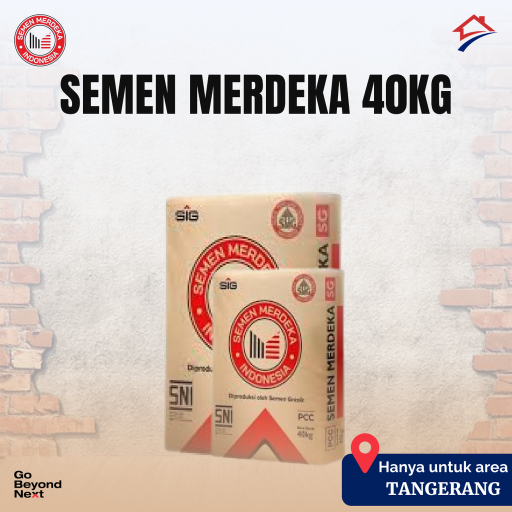 Semen Merdeka 40kg Area Tangerang