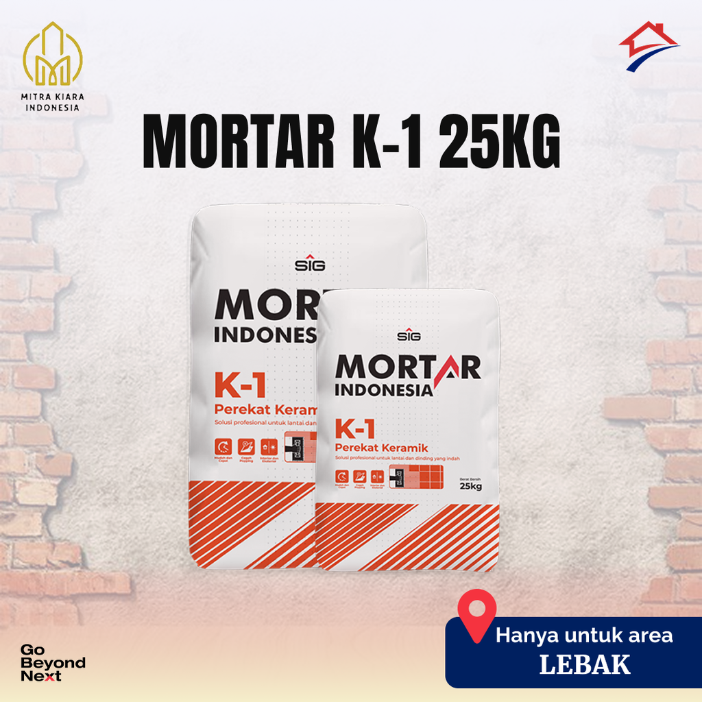 Mortar Indonesia Perekat Keramik (K-1) - Area Lebak