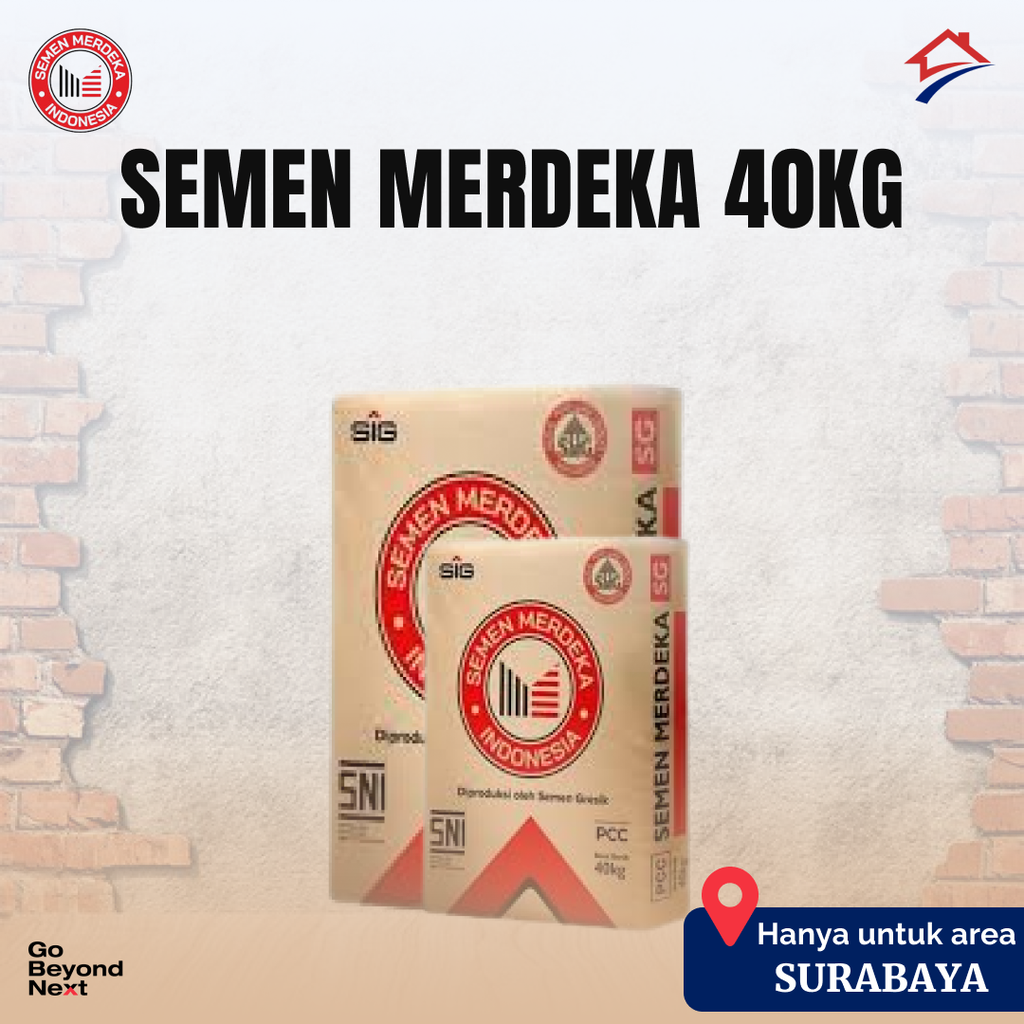 Semen Merdeka 40kg Area Surabaya