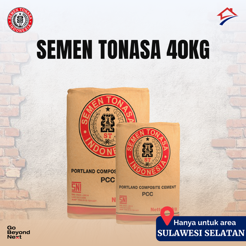 Semen Tonasa 40kg Area Sulawesi Selatan