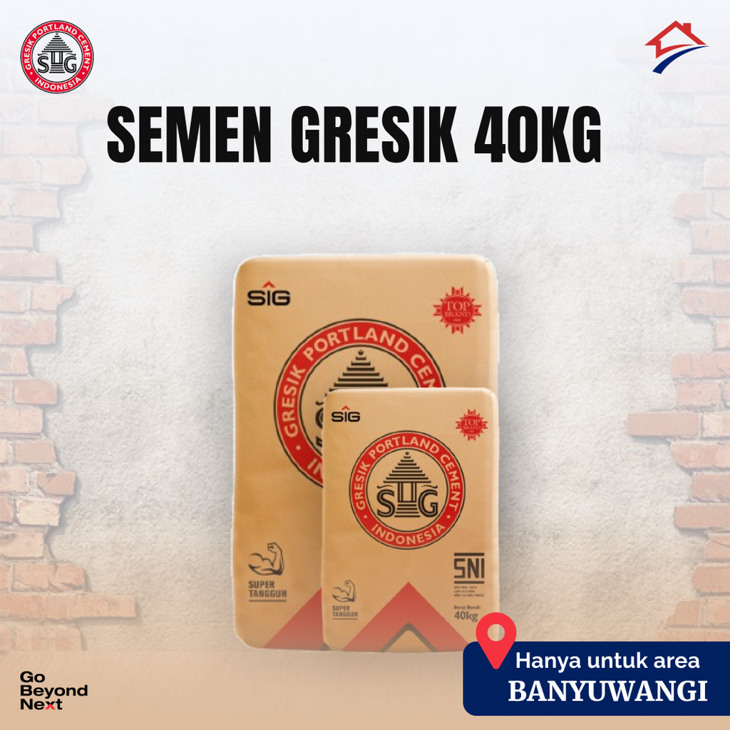 Semen Gresik 40kg Area Banyuwangi