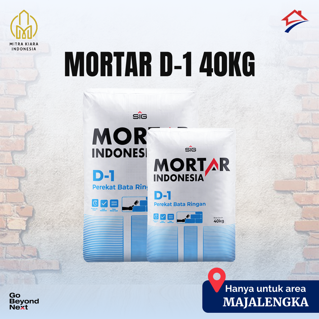 Mortar Indonesia Perekat Bata Ringan (D-1) Area Majalengka